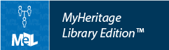 MyHeritage Library Edition logo with MEL icon